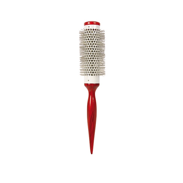 РВ Щітка для укладання волосся з дерев'яною червоною ручкою №32 BFCEP42292 фото