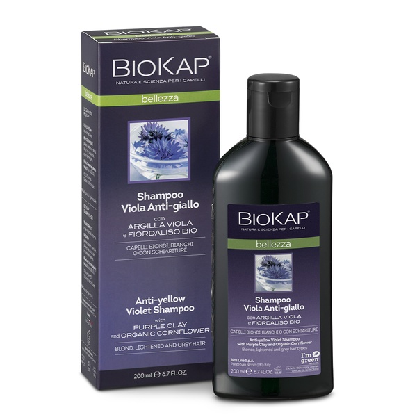 Bios Line BioKap анти-жовтий шампунь фіолетовий 200 мл BL40 фото