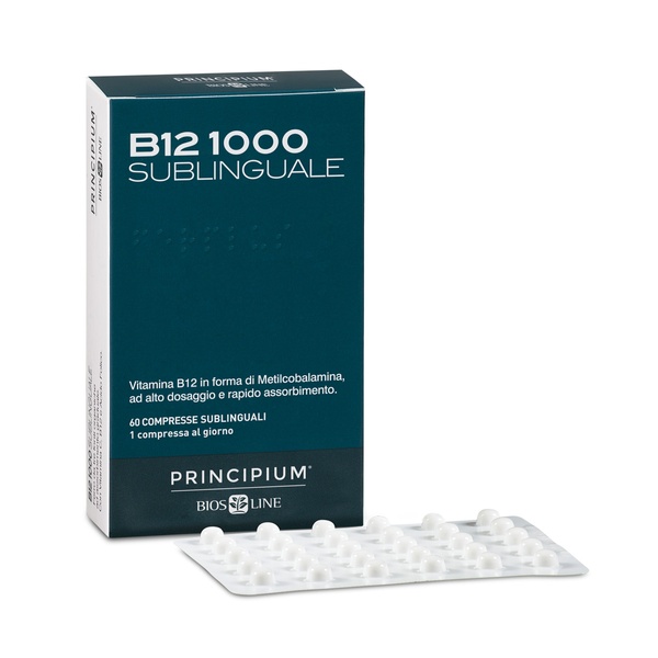 Principium B12 1000 (Прінципіум Вітамін В12) №60 таб. BL7427 фото